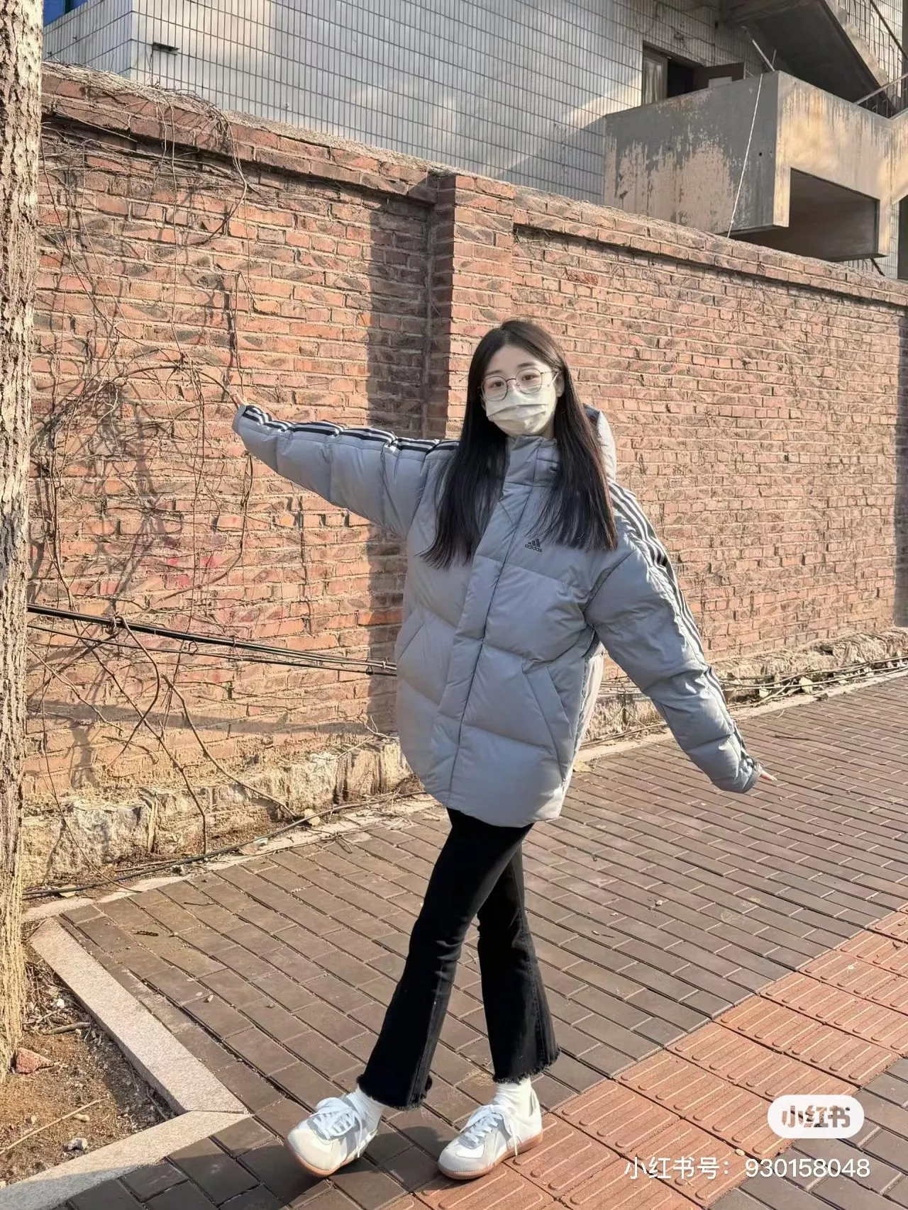 아디다스 후드 드롭 숄더 남녀공용 쇼트 패딩 상세 이미지 28