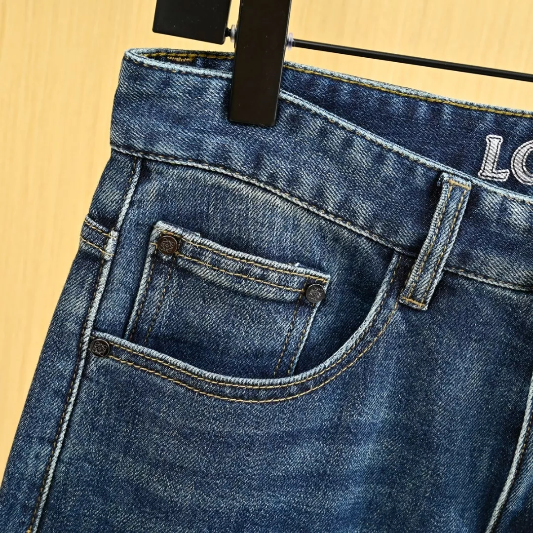 로에베 워싱 스트레이트 남녀공용 데님 팬츠 상세 이미지 11