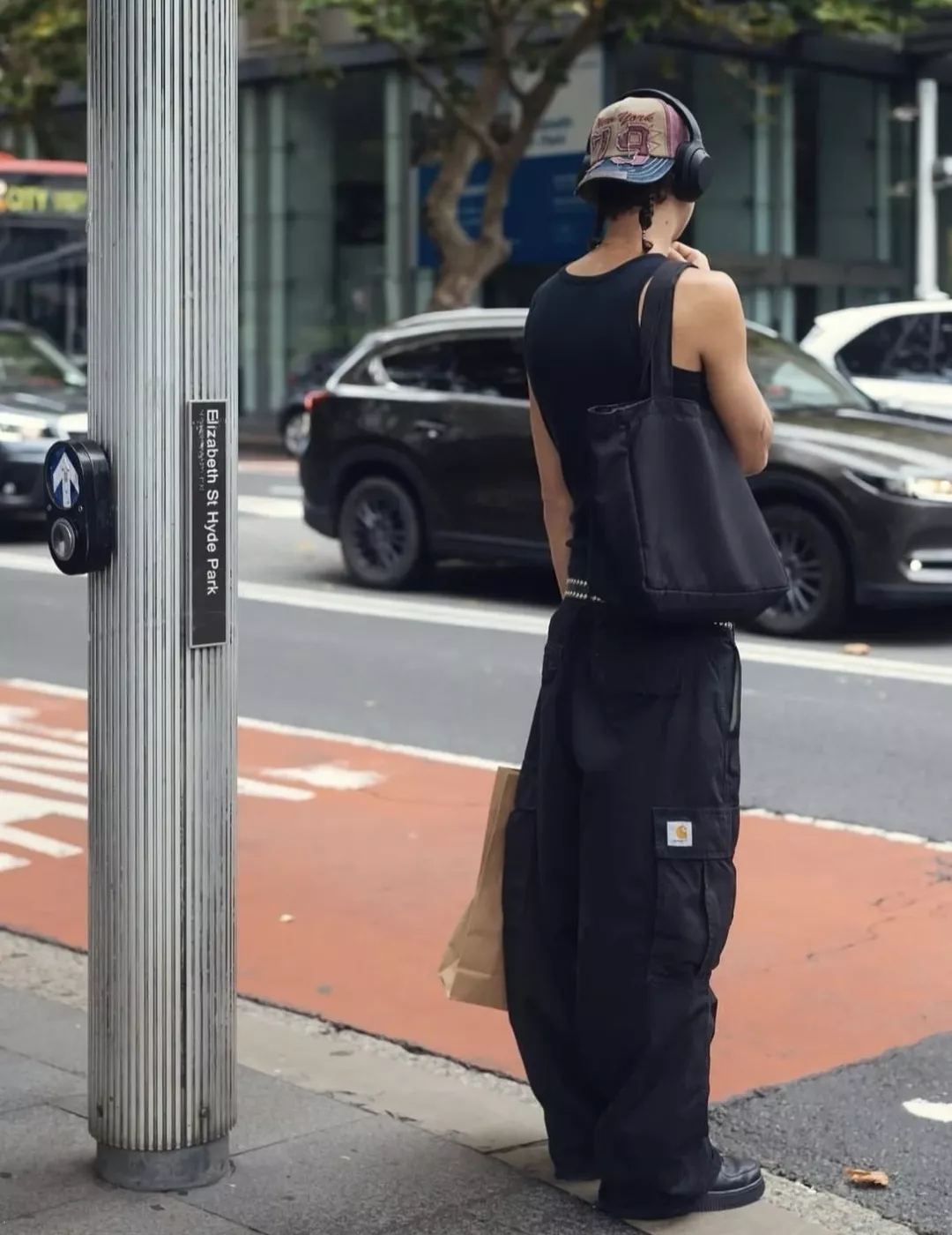 칼하트 립스톱 다중 포켓 남녀공용 캐쥬얼 팬츠 상세 이미지 22