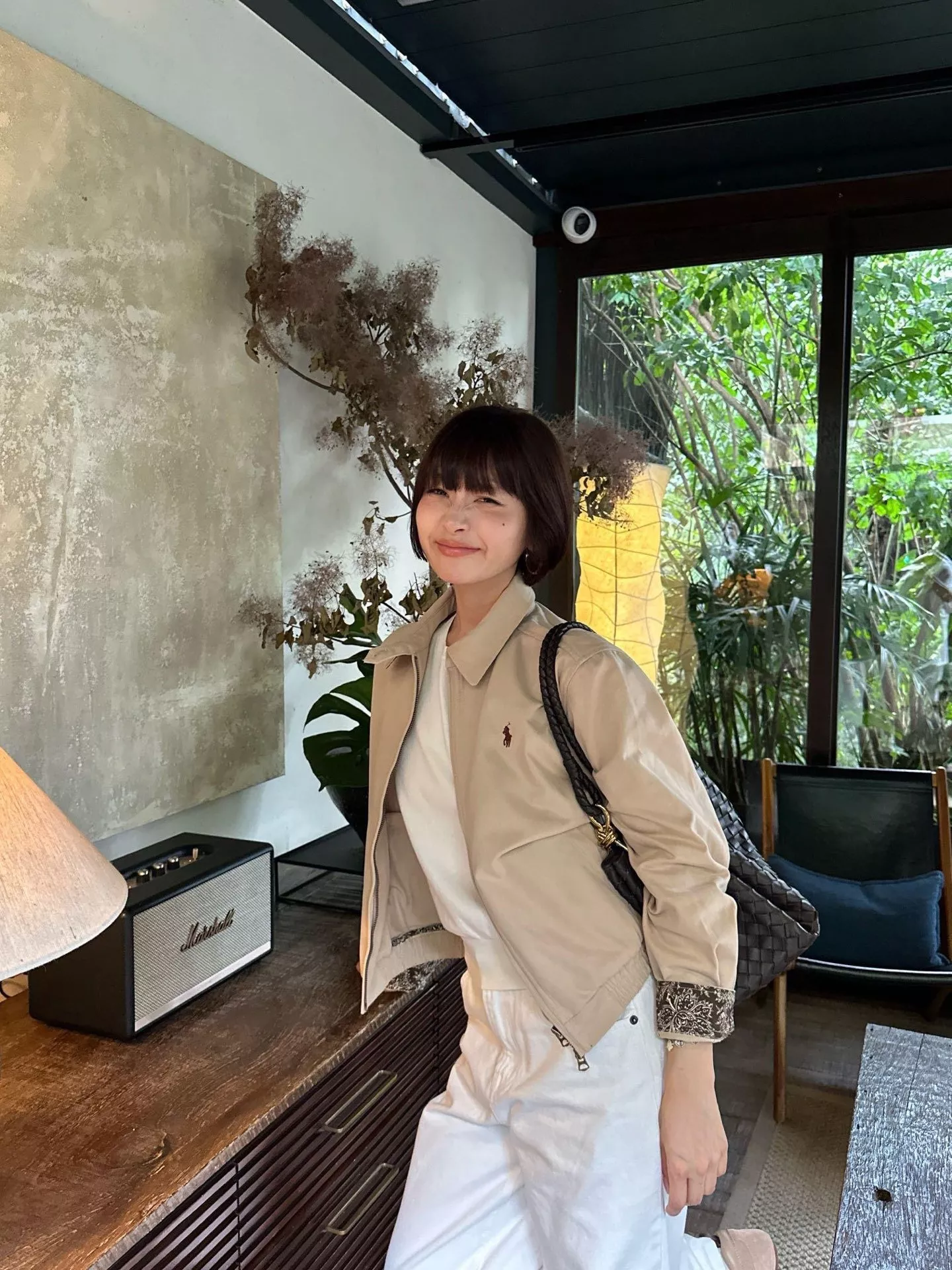 랄프로렌 자수 카라 패턴 소매 여성용 집업 재킷 상세 이미지 19