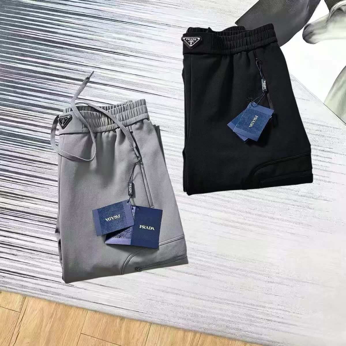 프라다 밴딩 카고 남녀공용 캐쥬얼 팬츠 상세 이미지 10