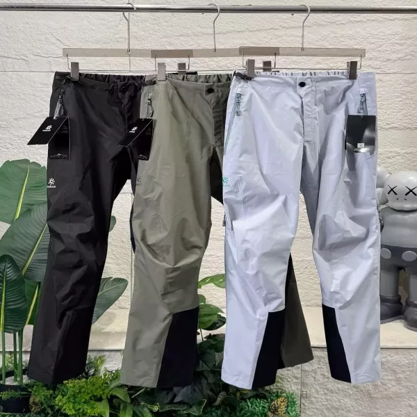 카일라스 하드셸 직선핏 남녀공용 캐쥬얼 팬츠