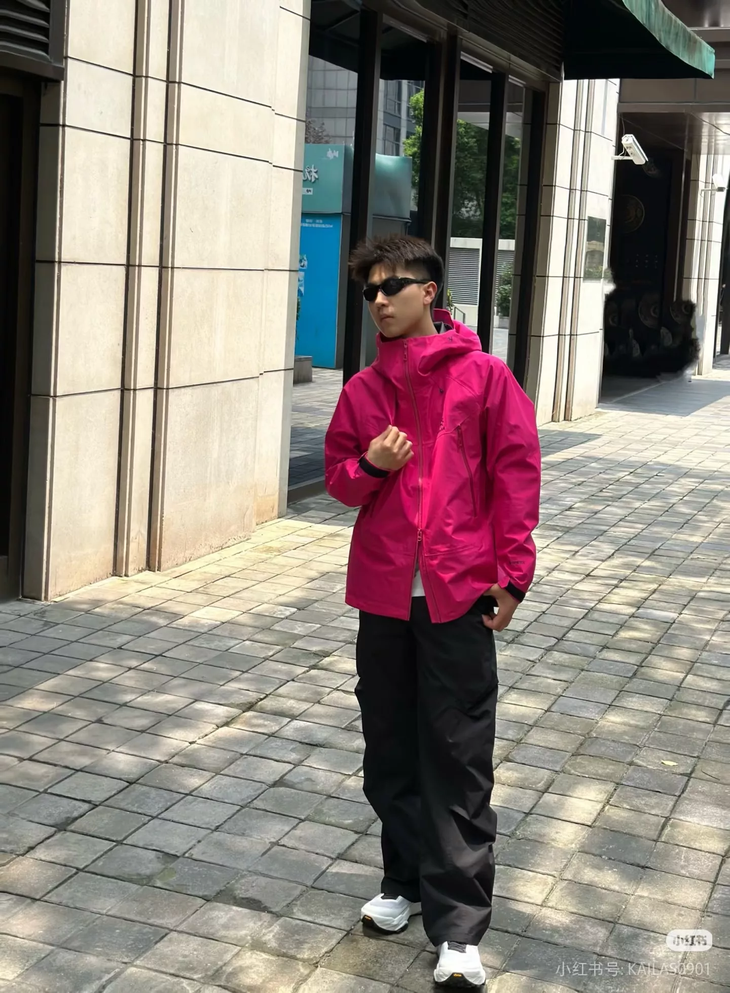 카일라스 3층 나일론 남녀공용 후드 재킷 상세 이미지 27