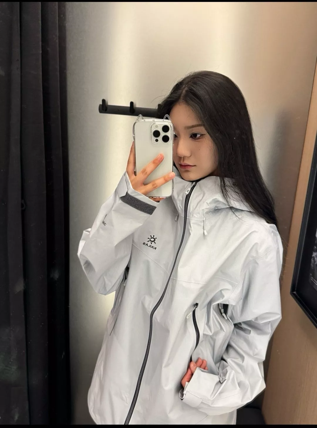 카일라스 3층 나일론 남녀공용 후드 재킷 상세 이미지 29