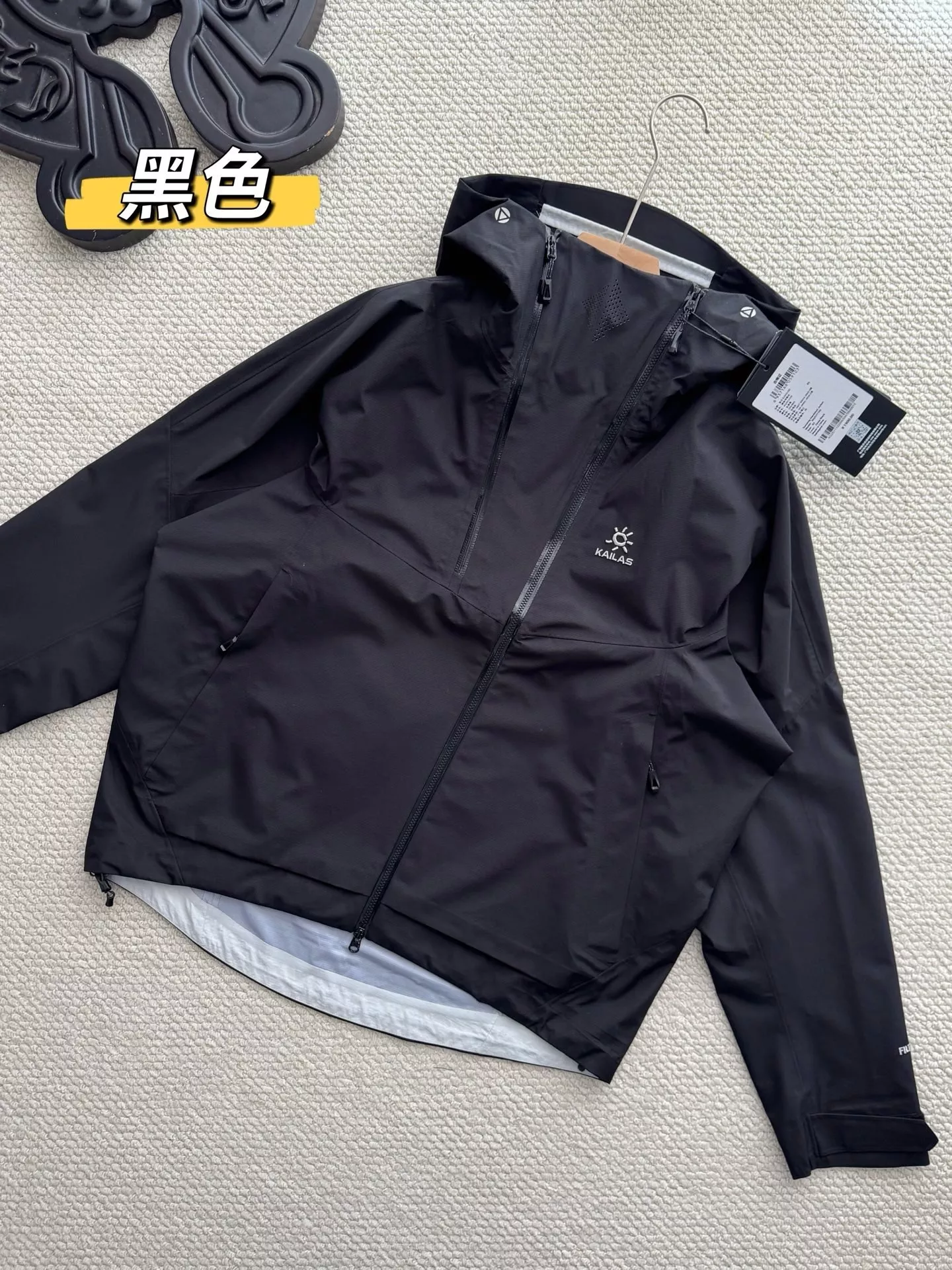 카일라스 경량 입체 재단 남녀공용 후드 재킷 상세 이미지 2