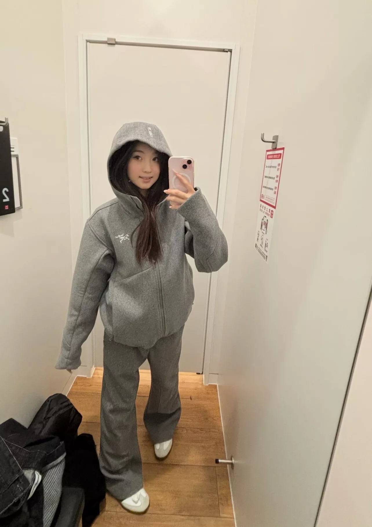 아크테릭스 양모 소프트셸 남녀공용 후드 재킷 상세 이미지 7