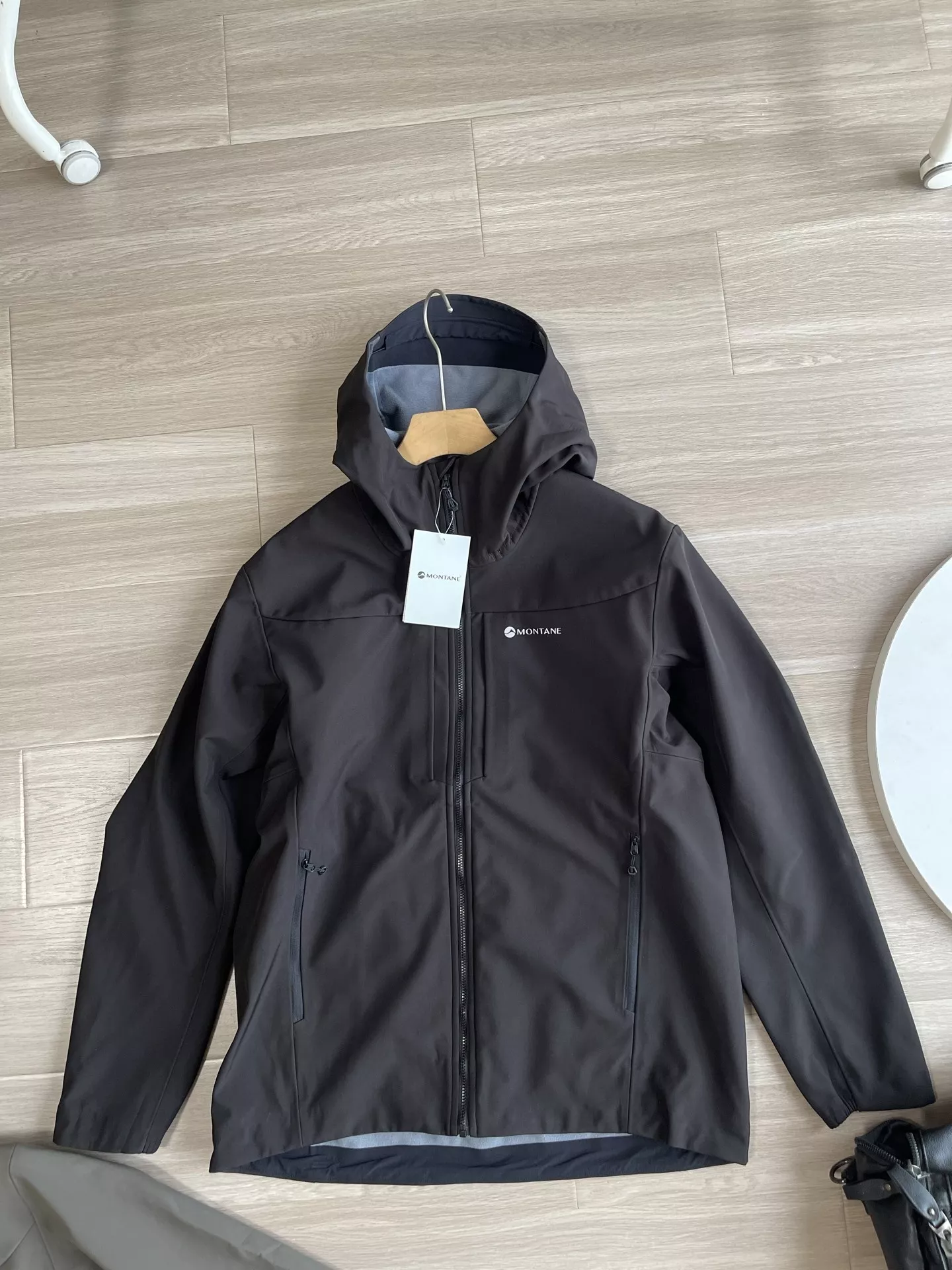 몬테인 스트레치 소프트셸 남녀공용 후드 재킷 상세 이미지 3