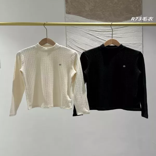룰루레몬 자카드 2장 구성 여성용 긴소매 니트