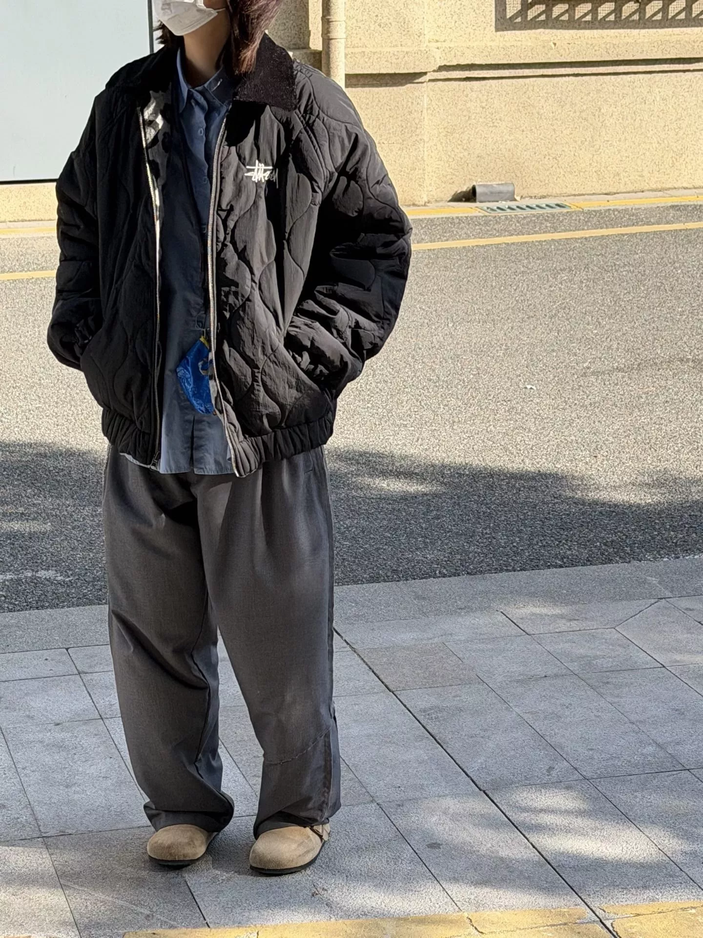 스투시 레오파드 양면 남녀공용 쇼트 패딩 상세 이미지 33