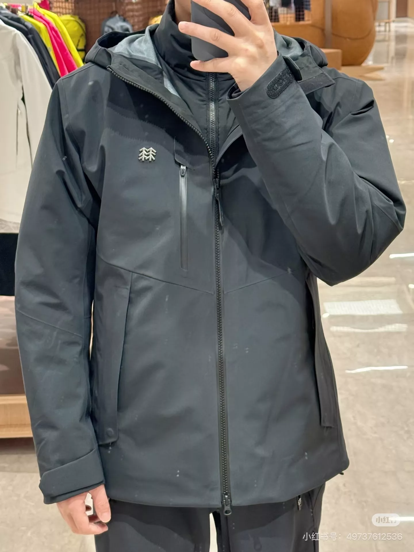 코오롱스포츠 탈착 내피 후드 남녀공용 후드 재킷 상세 이미지 20