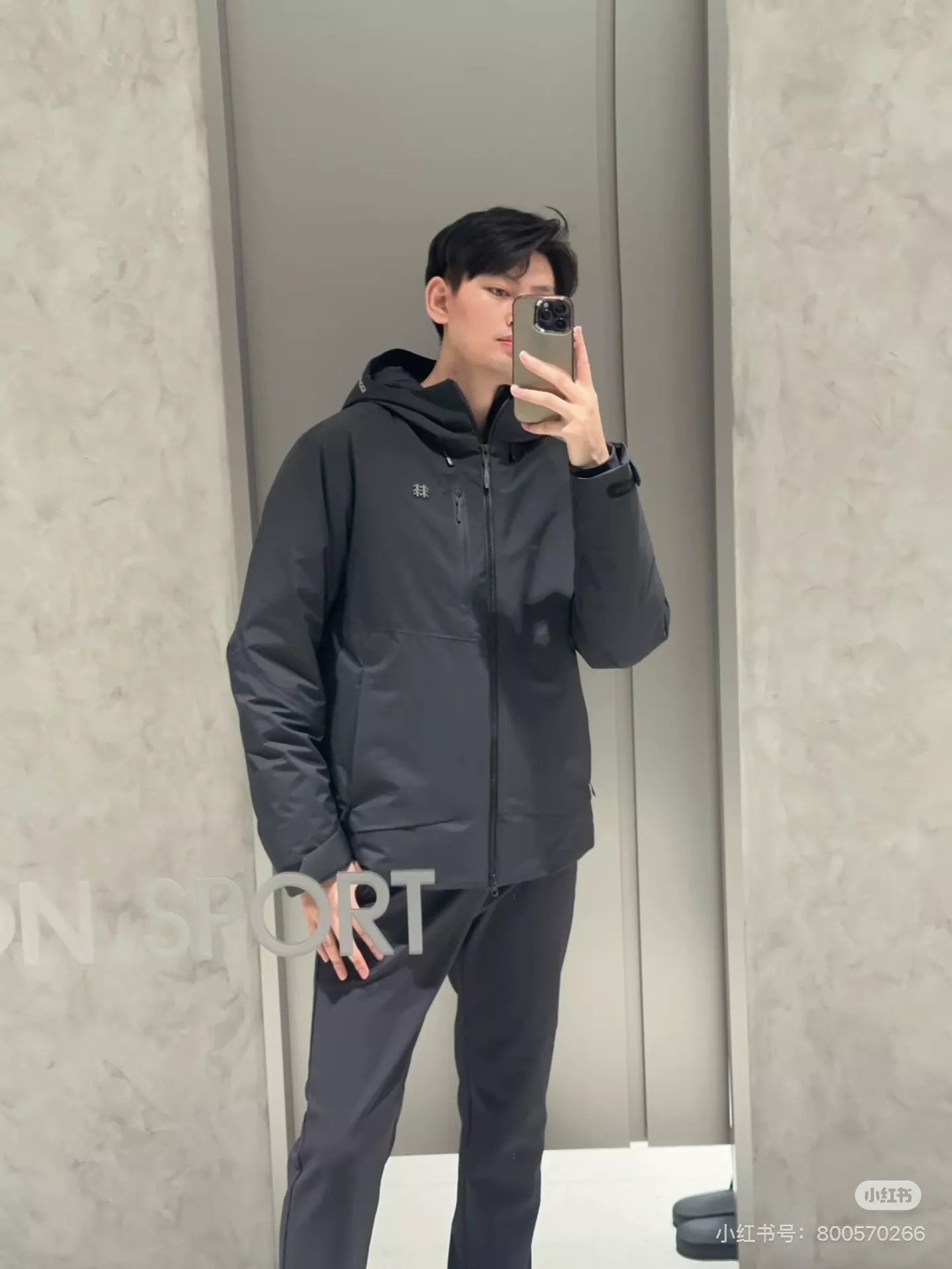 코오롱스포츠 탈착 내피 후드 남녀공용 후드 재킷 상세 이미지 25