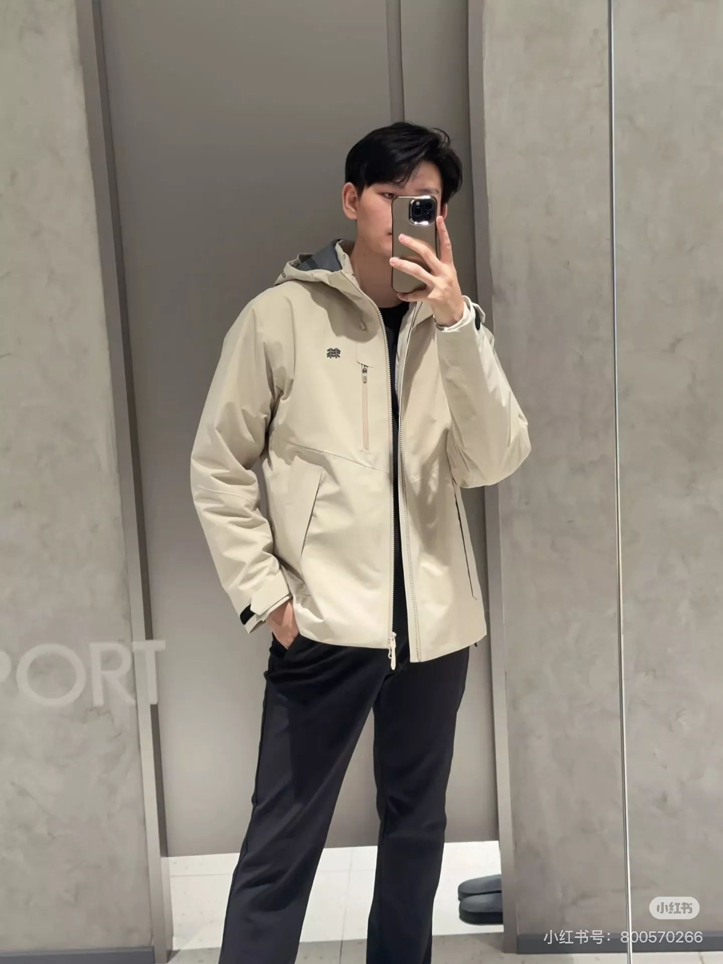 코오롱스포츠 탈착 내피 후드 남녀공용 후드 재킷 상세 이미지 27