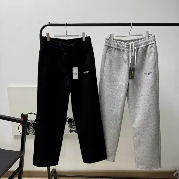 랄프로렌 자수 직선 핏 남녀공용 트레이닝 팬츠