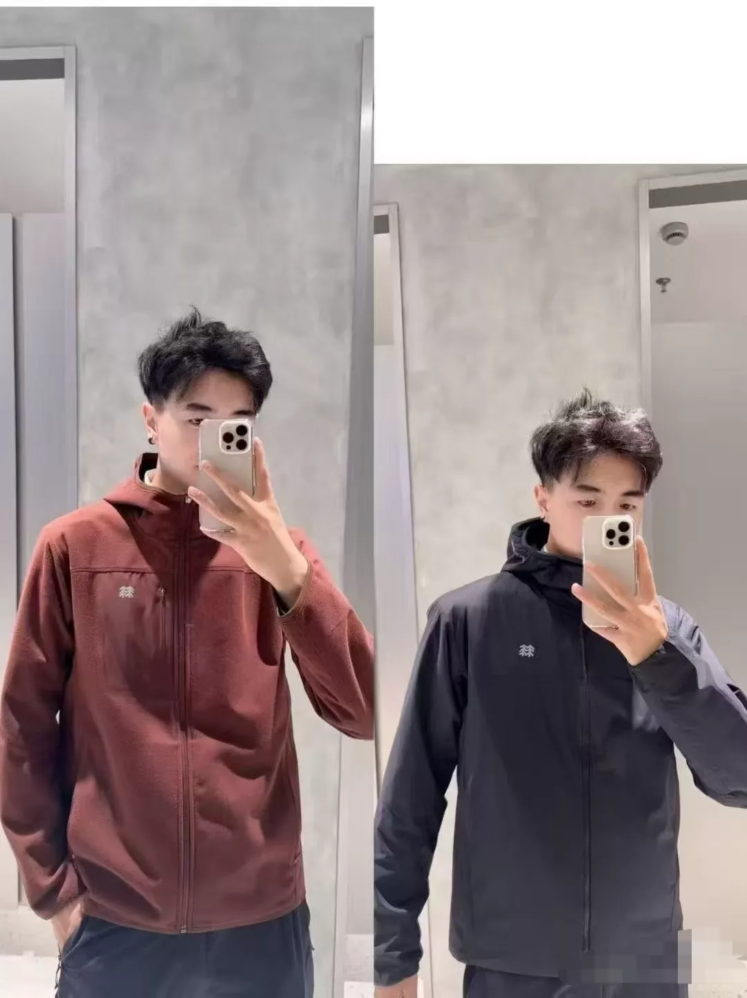 코오롱스포츠 플리스 안감 남녀공용 후드 재킷 상세 이미지 54