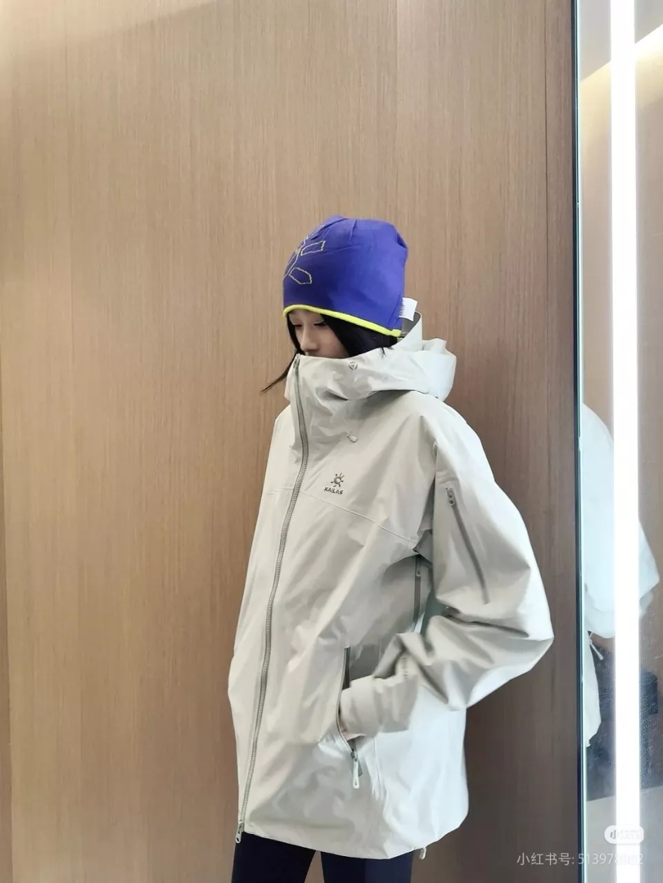 카일라스 솜 충전 후드 남녀공용 후드 재킷 상세 이미지 39