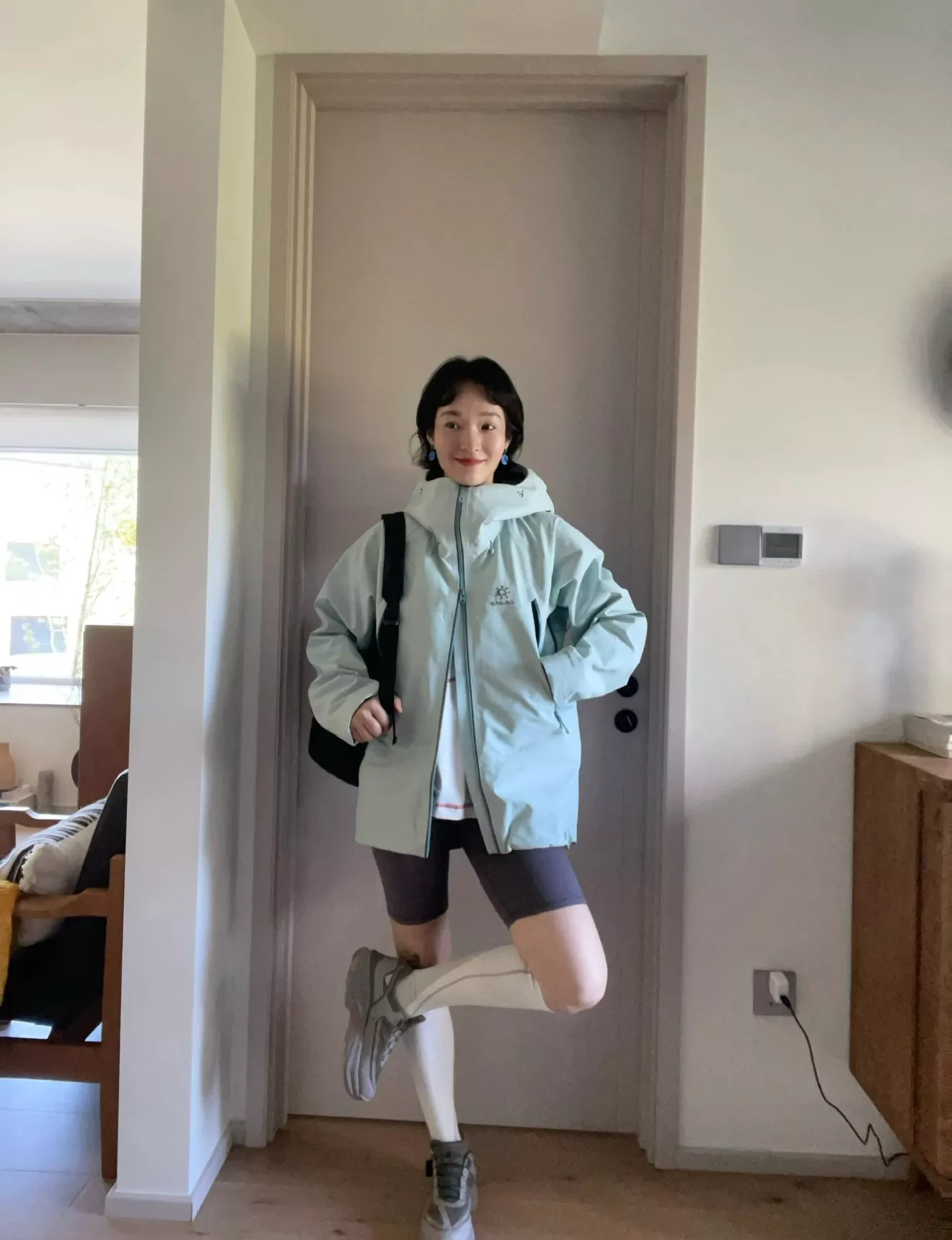 카일라스 솜 충전 후드 남녀공용 후드 재킷 상세 이미지 45