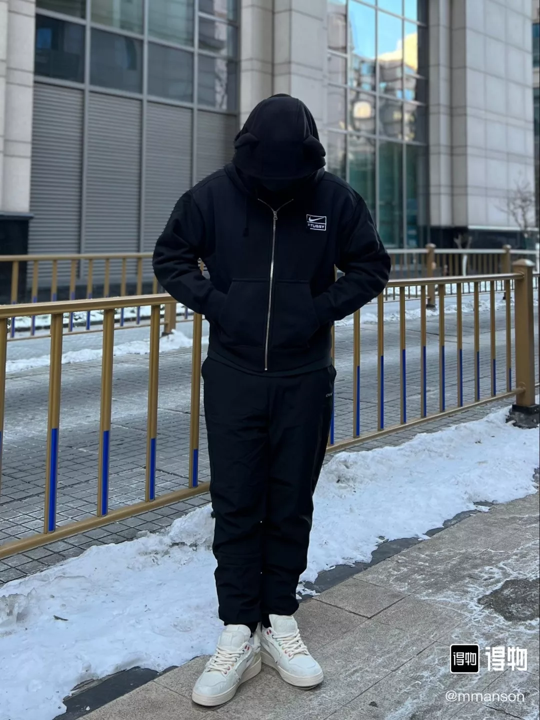 나이키 로고 자수 후드 남녀공용 후드 재킷 상세 이미지 30