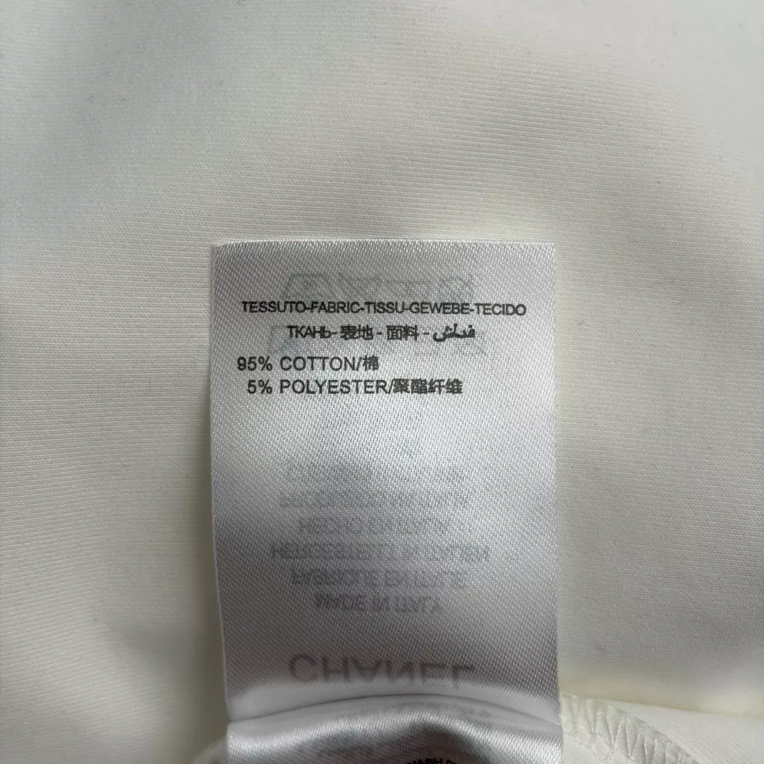 샤넬 배색 집업 나팔핏 여성용 상하의 세트 상세 이미지 9
