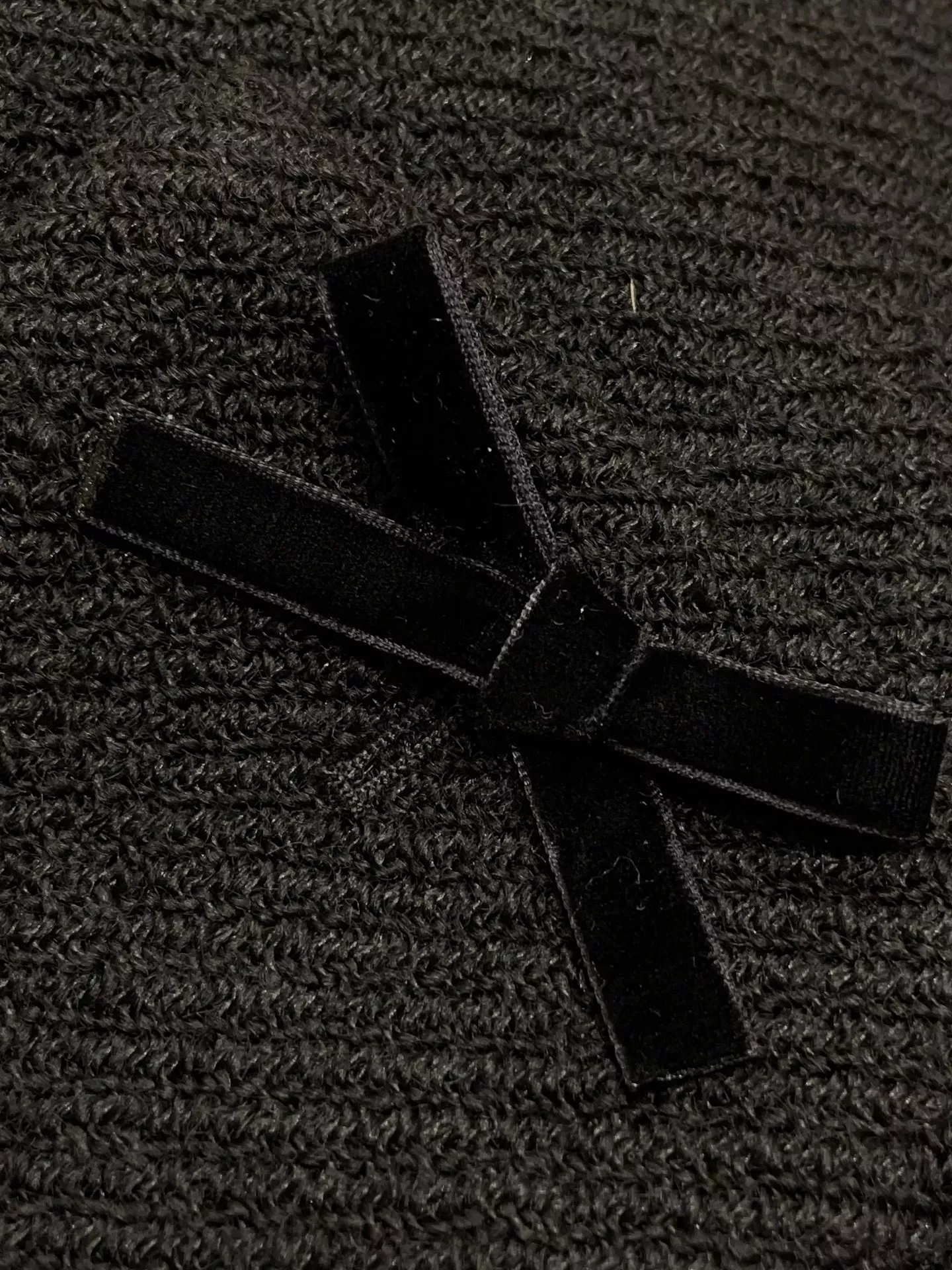 샤넬 벨벳 리본 라운드넥 여성용 버튼 재킷 상세 이미지 19