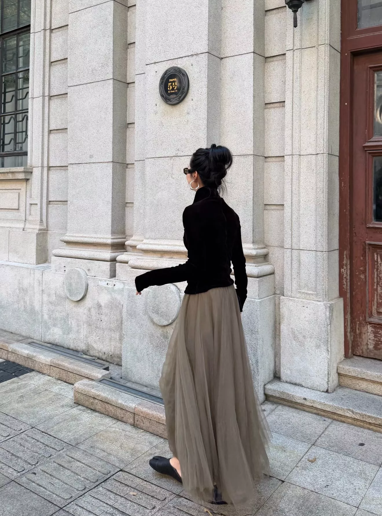 루이비통 플로킹 별 장식 여성용 긴소매 셔츠 상세 이미지 38