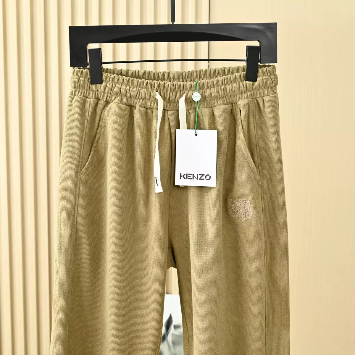 겐조 자수 코듀로이 남녀공용 트레이닝 팬츠 상세 이미지 15