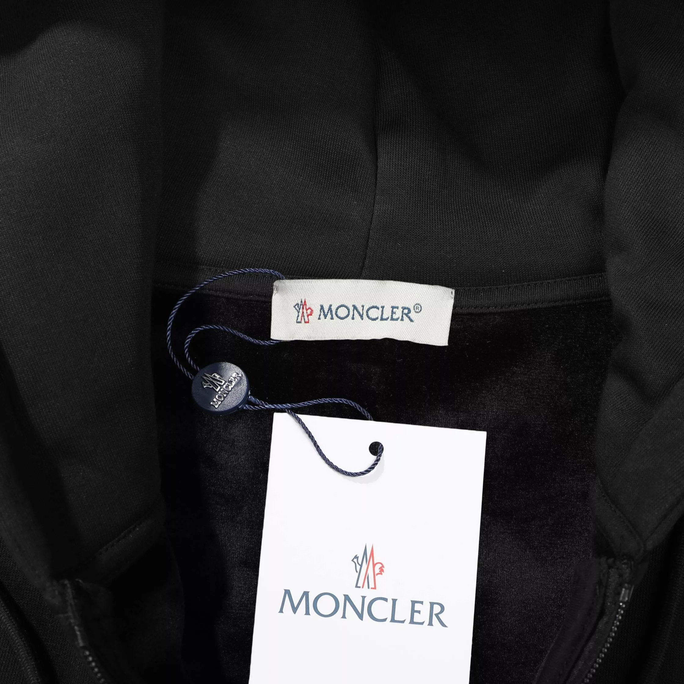 몽클레어 자수 기모 남녀공용 후드 재킷 상세 이미지 5