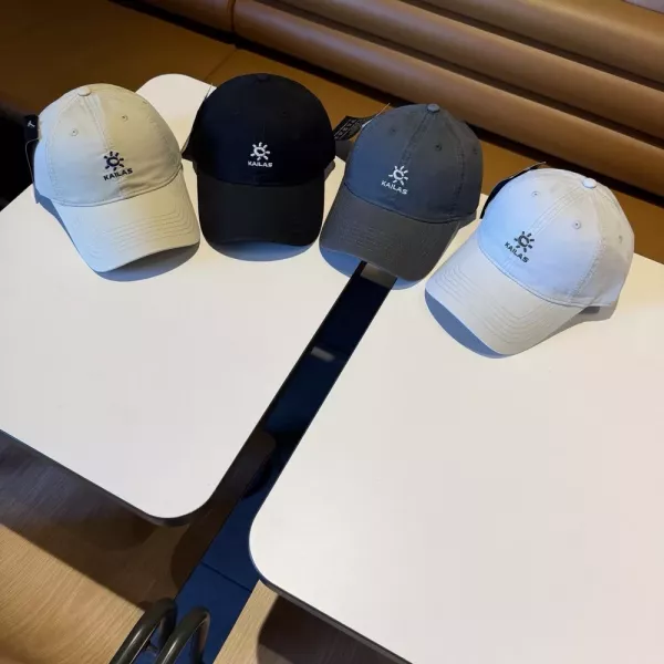 카일라스 스몰 로고 자수 사이즈 조절 볼캡