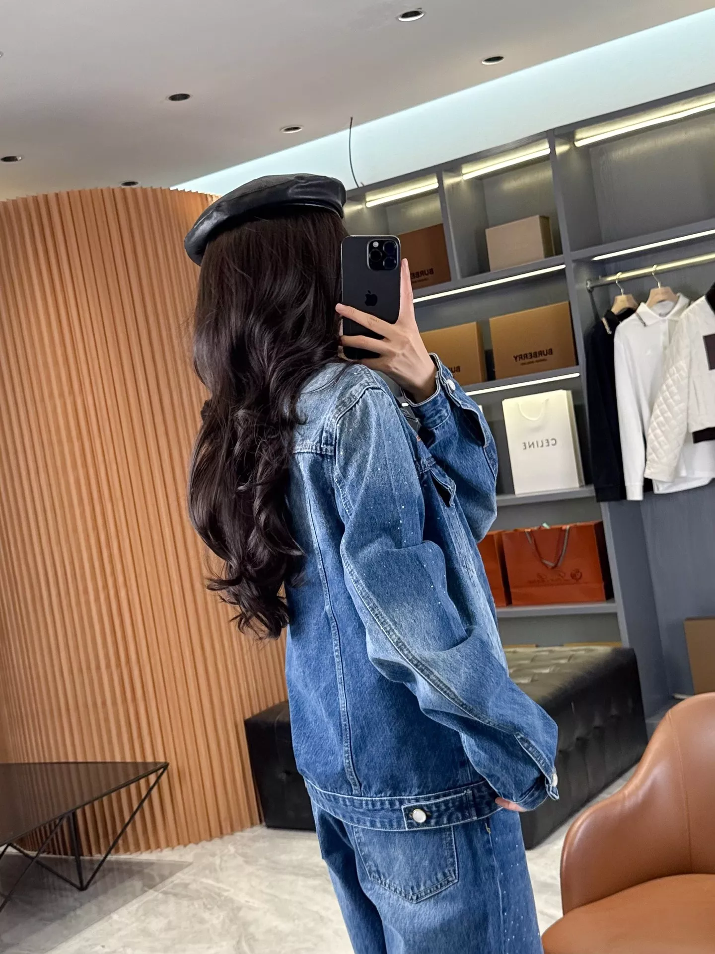 루이비통 워싱 큐빅 데님 남녀공용 상하의 세트 상세 이미지 68