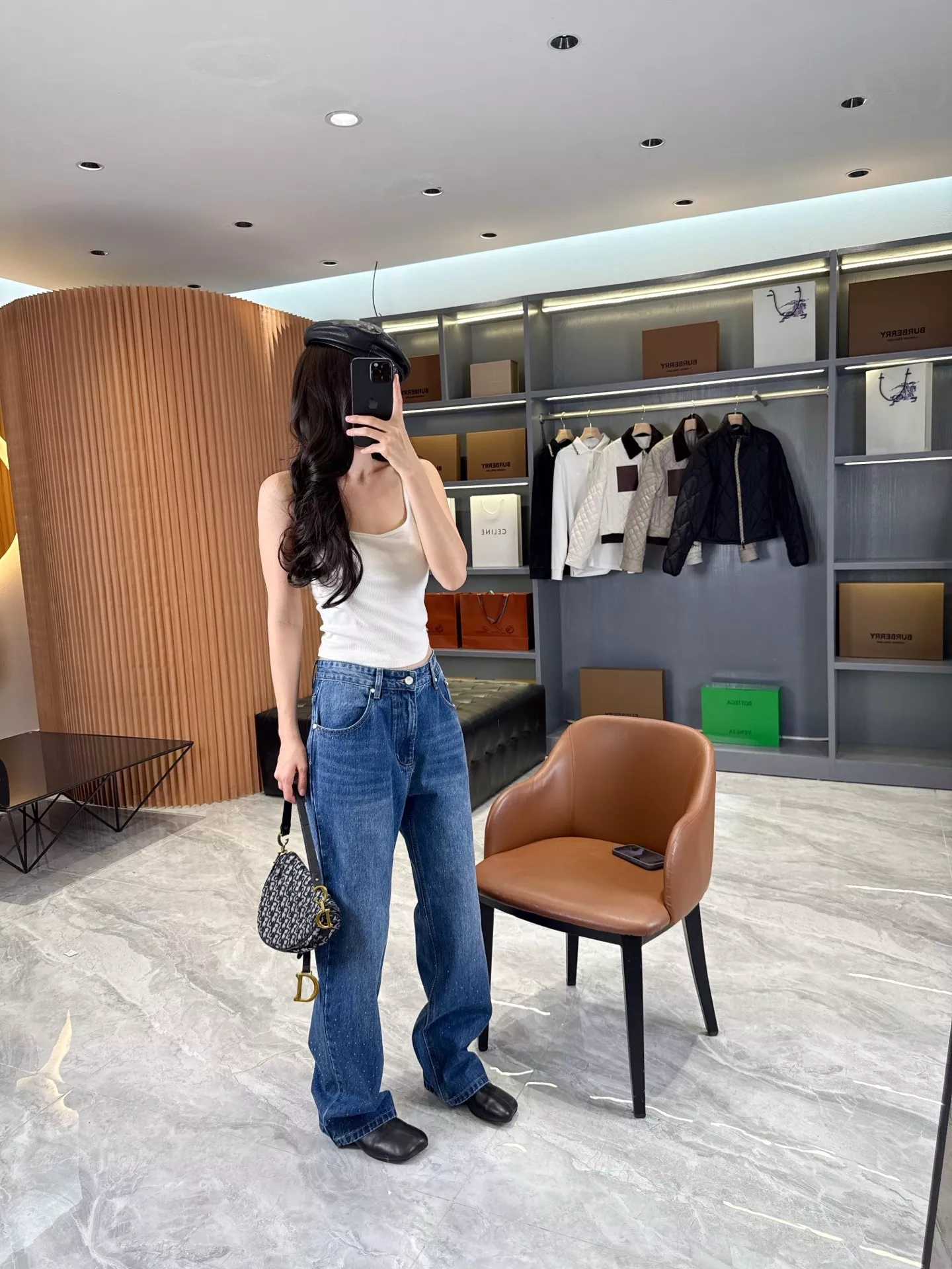 루이비통 워싱 큐빅 데님 남녀공용 상하의 세트 상세 이미지 72