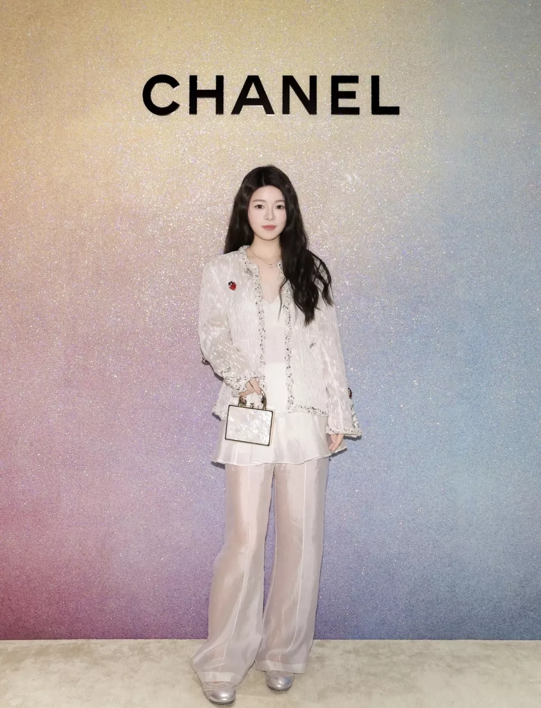 샤넬 입체 무당벌레 장식 여성용 버튼 재킷 상세 이미지 12