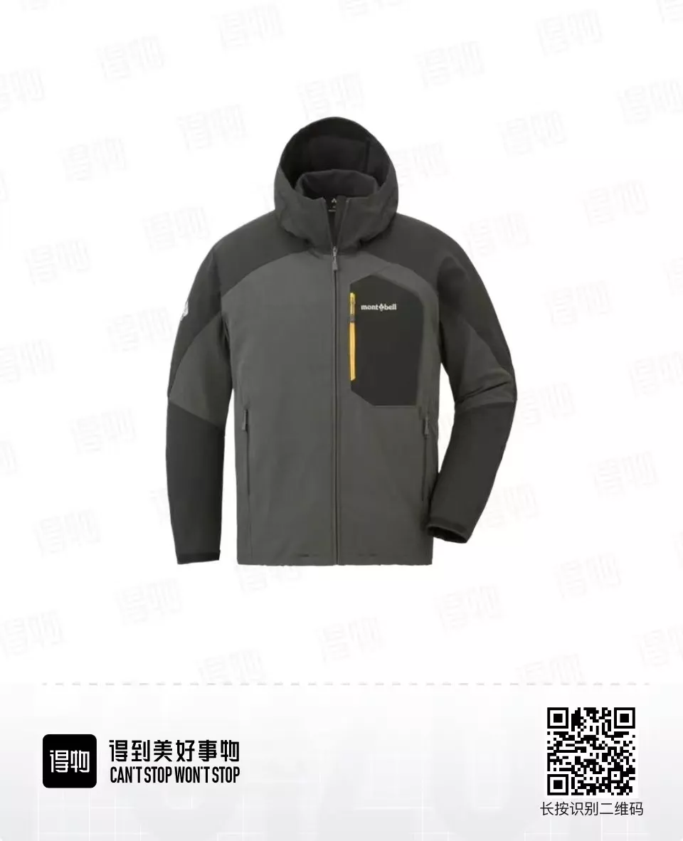 몽벨 배색 소프트셸 남녀공용 후드 재킷 상세 이미지 27
