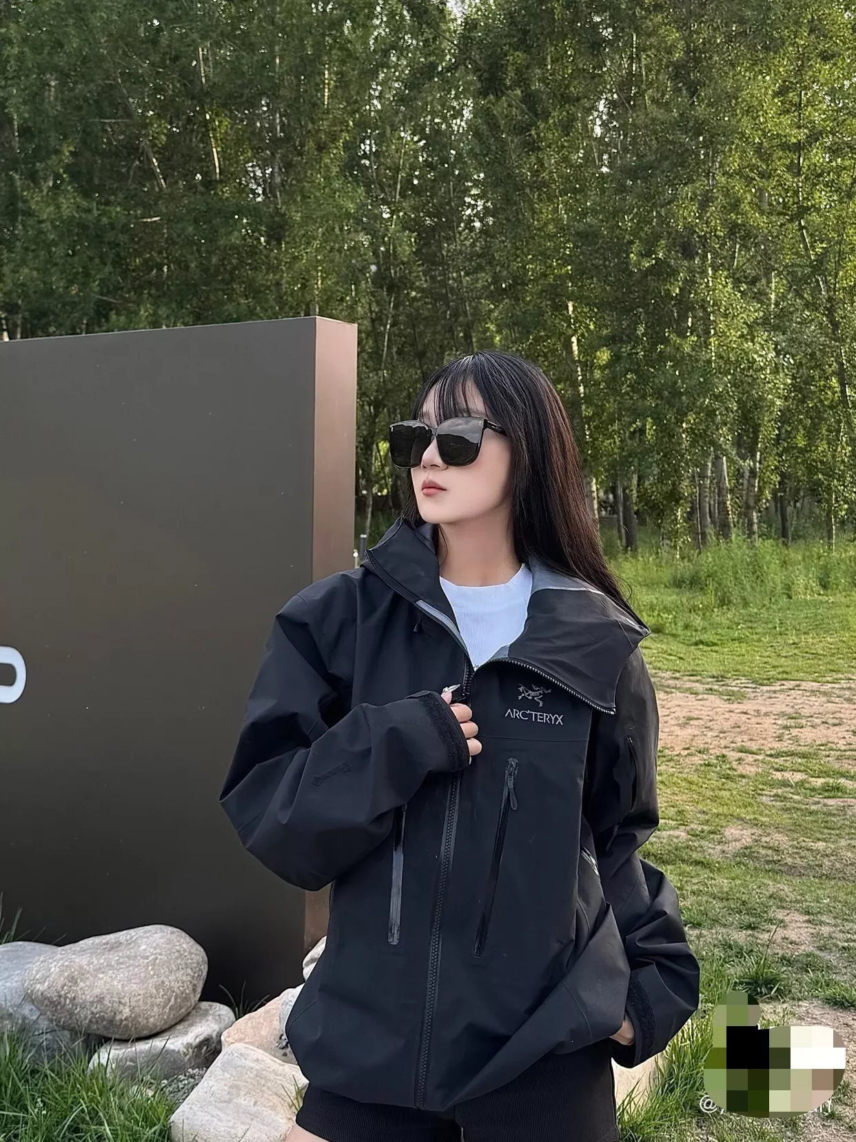 아크테릭스 하드셸 벨크로 소매 남녀공용 후드 재킷 상세 이미지 39