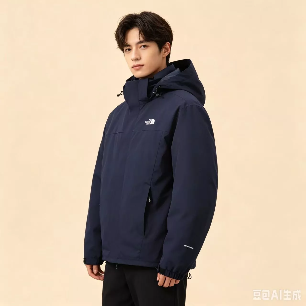 노스페이스 후드 수납형 자수 남녀공용 후드 재킷 상세 이미지 21