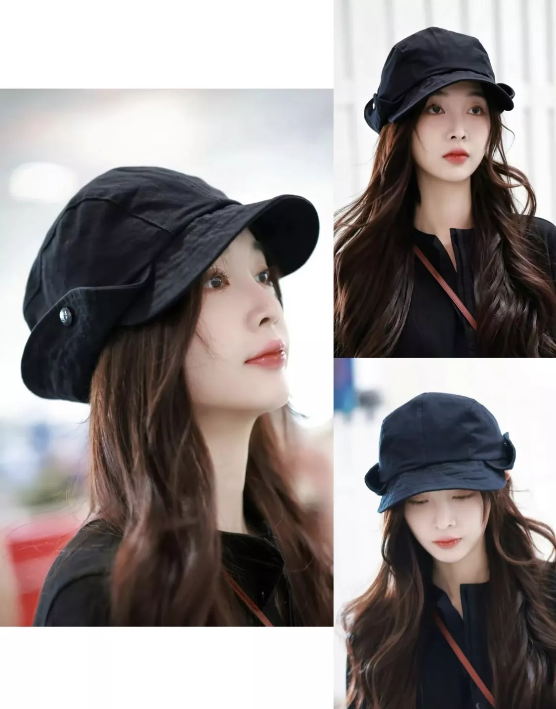 노브랜드 워싱 빈티지 접이식 귀 덮개 볼캡 상세 이미지 10