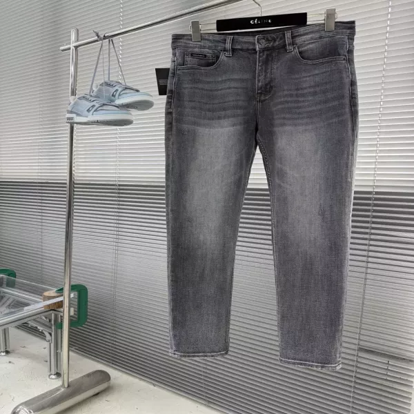 돌체앤가바나 워싱 일자핏 남녀공용 데님 팬츠