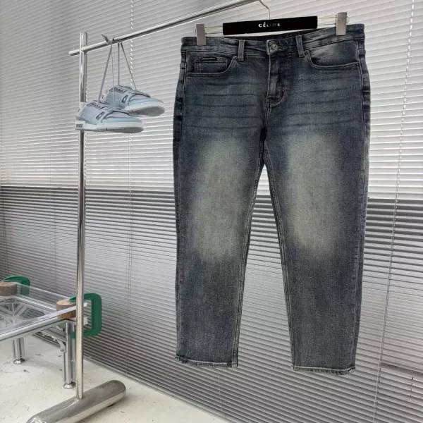 돌체앤가바나 워싱 입체 재단 남녀공용 데님 팬츠