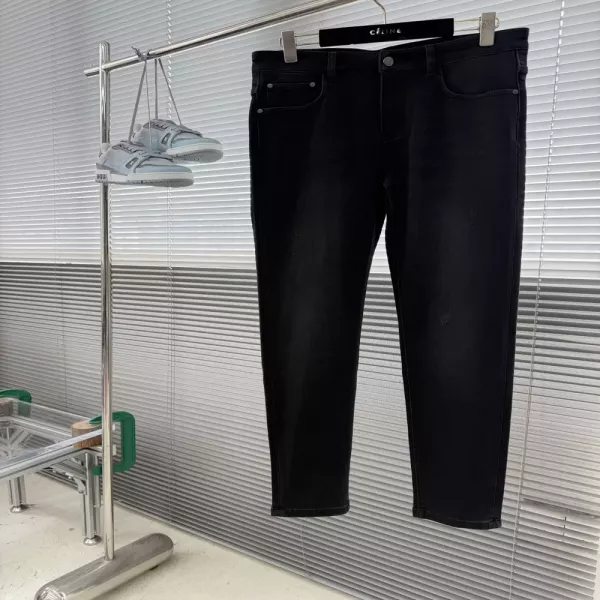 제냐 순면 직선핏 남녀공용 데님 팬츠