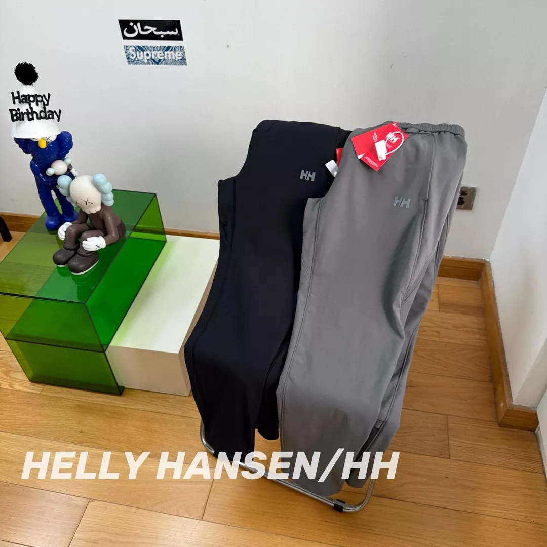 헬리한센 기모 직선핏 남녀공용 트레이닝 팬츠 상세 이미지 2