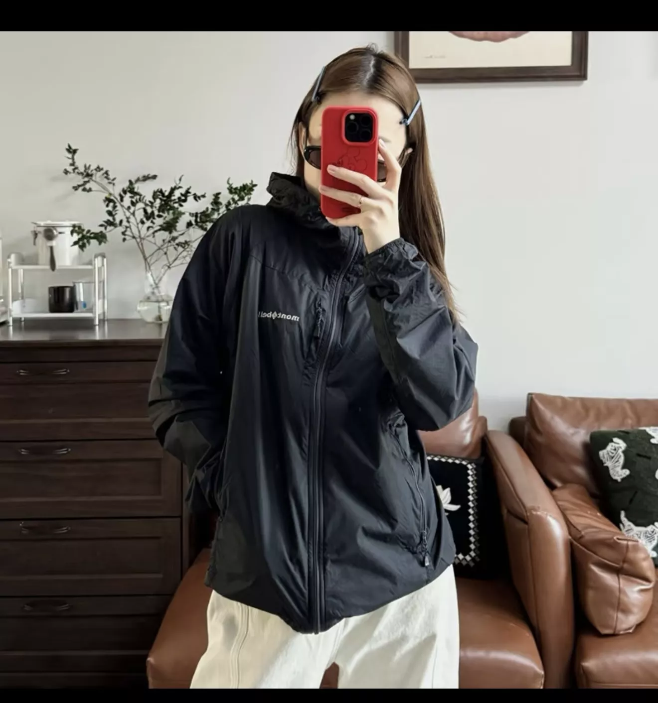 몽벨 메쉬 안감 소프트셸 남녀공용 후드 재킷 상세 이미지 50