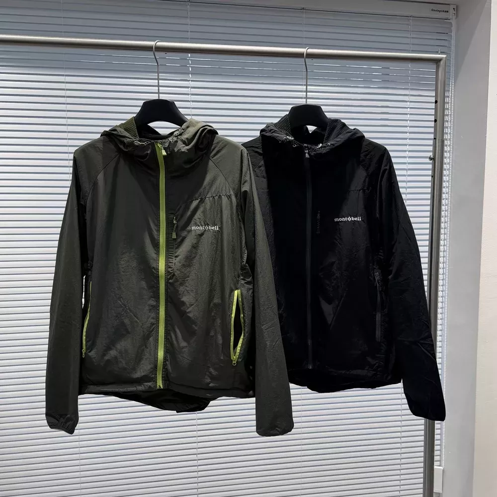 몽벨 메쉬 안감 소프트셸 남녀공용 후드 재킷