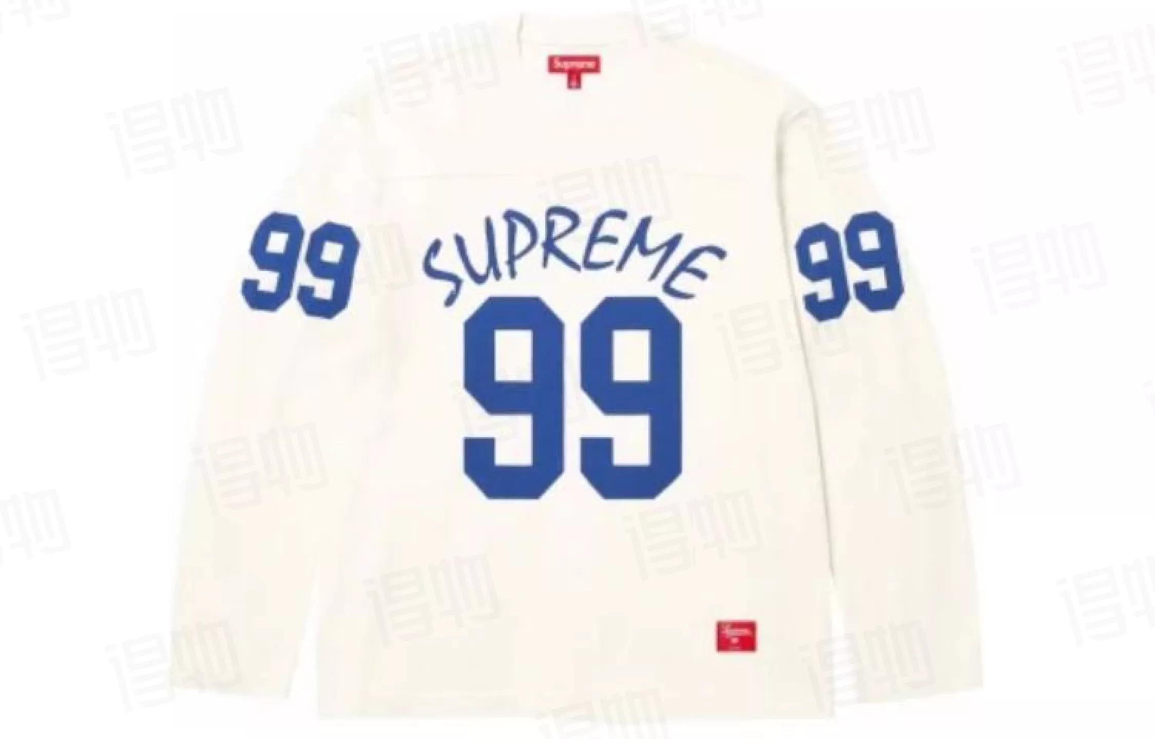 슈프림 99 프린트 남녀공용 긴소매 티셔츠 상세 이미지 41