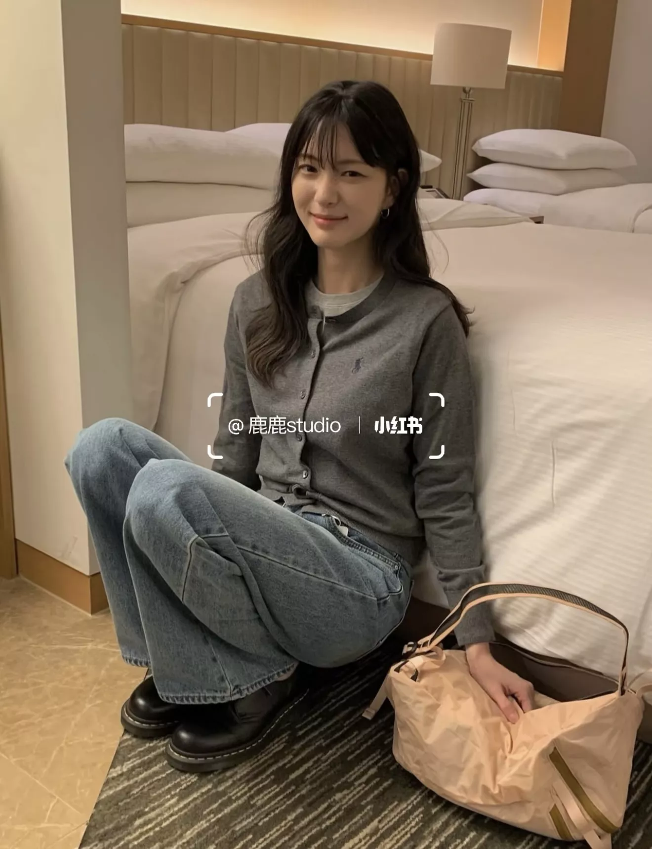 랄프로렌 코튼 포니 자수 여성용 긴소매 가디건 상세 이미지 20