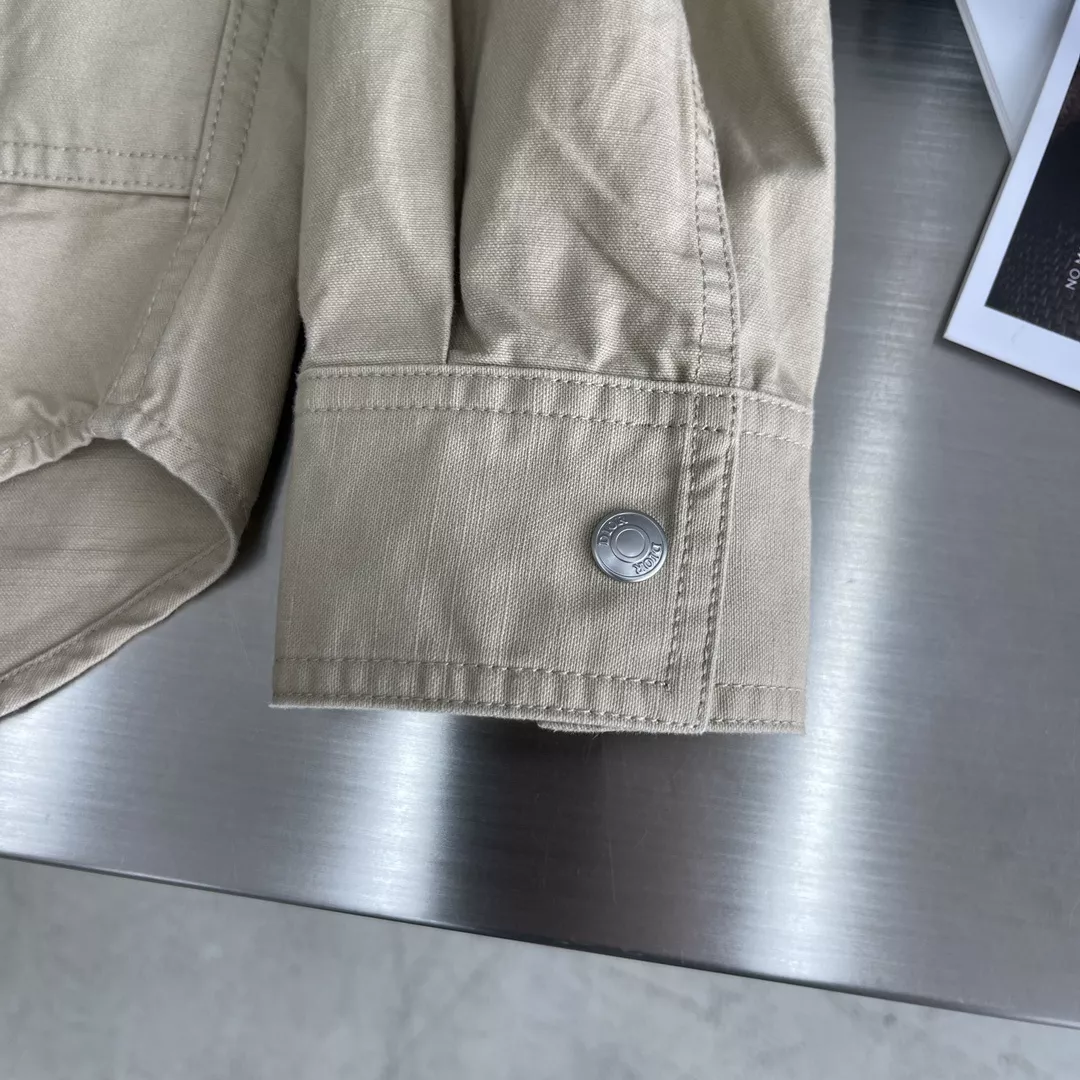 디올 면 캔버스 자수 남녀공용 상하의 세트 상세 이미지 6