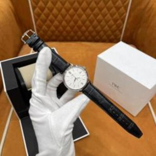 남성용 가죽 시계