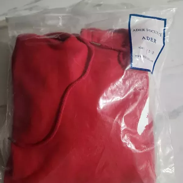 아더에러 A 로고 자수 사이드 레터링 프린트 기모 후드 상품후기 이미지